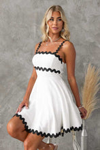 Load image into Gallery viewer, Summer Fresh Sweet Solid Color Sexy Strap Short Dress