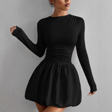 Load image into Gallery viewer, Women Bud Dress Sexy off the Shoulder Solid Color Tube Top Sleeveless