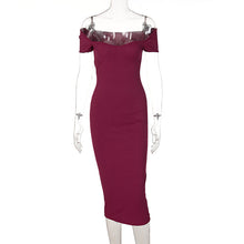 Load image into Gallery viewer, Spring Arrival off-the-Neck Rib Women