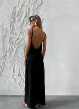 Load image into Gallery viewer, A line Knitted Dress Summer Women Clothing Solid Color Sling One Step Dress Backless Dress