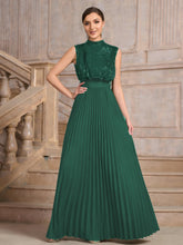 Load image into Gallery viewer, Sequined Backless High Waist Pleated Dress Women Summer Elegant Dress