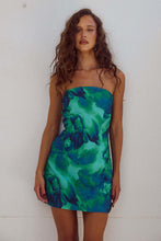 Load image into Gallery viewer, Summer Sexy Women Tube Top Floral Print Slim Sheath Short Dress