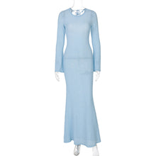 Load image into Gallery viewer, Women Clothing Summer Sexy Backless Lace up See through Dress