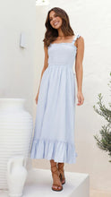 Load image into Gallery viewer, Fresh Sweet Simple Solid Color Sling Dress