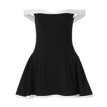Load image into Gallery viewer, Women Clothing Autumn Winter Sexy Tube Top Niche Dress Slim Sheath Dress
