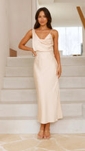 Load image into Gallery viewer, Summer Women Clothing Solid Color Satin Satin Sexy Suspenders Dress