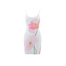 Load image into Gallery viewer, Summer Partysu Women Sling U Neck Backless Slim Fit A line Floral Print Dress