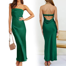 Load image into Gallery viewer, Ladies Dress Sexy Tube Top Dress Sexy Backless Formal Dress Women Clothing