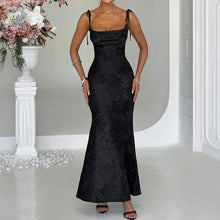 Load image into Gallery viewer, Elegant Evening Dress Hip Spaghetti Straps Dress Women Clothing Summer