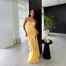 Load image into Gallery viewer, Autumn Socialite Camisole Dress Split Slimming Maxi Dress for Women