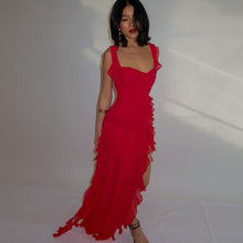 Load image into Gallery viewer, Spring Sexy Slim Fit High Slit Ribbon Sexy Cami Dress for Women