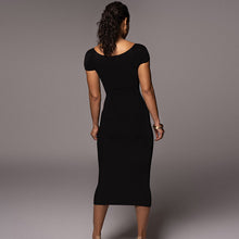 Load image into Gallery viewer, Spring Arrival off-the-Neck Rib Women