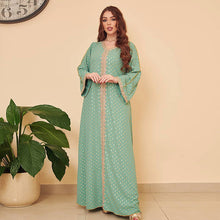 Load image into Gallery viewer, Middle East Women Clothing Autumn Gilding Muslim Gown