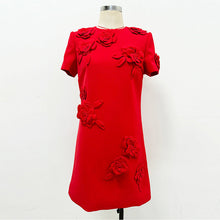Load image into Gallery viewer, Star Heavy Industry Three Dimensional Floral Short Sleeve Dress Small Dress