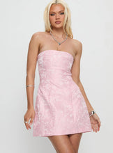 Load image into Gallery viewer, Dress Women Slim Tube Top Lace Dress Niche Floral Dress