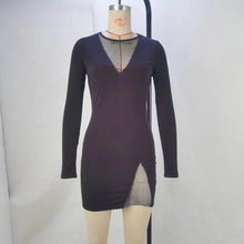 Load image into Gallery viewer, Dress Women Spring Autumn High Grade Small Fashionable Sexy Tight Hip Sexy Night Show Long Sleeve