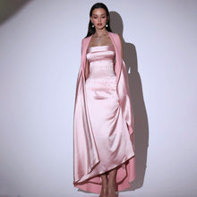Load image into Gallery viewer, Fall Type Hip Socialite Elegant Sexy Slim Fit Dress Tube Top Dress Women