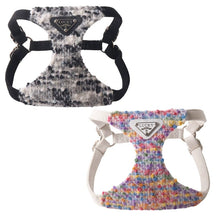 Load image into Gallery viewer, Luxury Tweed Dog Harness and Leash Set Soft Adjustable Small Dog Walking Vest