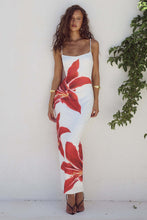 Load image into Gallery viewer, Summer Women Clothing Sexy Strap Floral Print Slim Fit Maxi Dress
