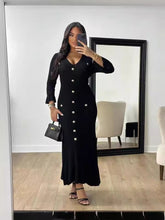 Load image into Gallery viewer, Fall Winter Long Slim Fit Slimming Knitted Long Sleeved Dress