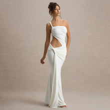 Load image into Gallery viewer, Summer Sexy One Shoulder Backless Tube Top Dress Arrival Women Pleated Dress