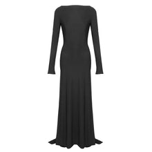 Load image into Gallery viewer, Autumn Winter Women Clothing Sexy Socialite Dress Backless Ribbon Cocktail Dress