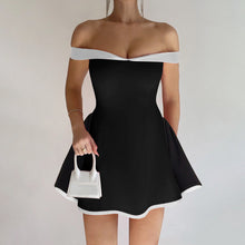 Load image into Gallery viewer, Women Clothing Autumn Winter Sexy Tube Top Niche Dress Slim Sheath Dress
