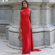 Load image into Gallery viewer, Elegant Women Ribbon Dress Fashionable Sexy Backless Slim Dress