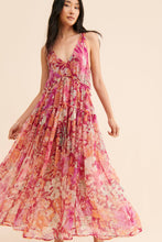 Load image into Gallery viewer, Spring Summer Women Clothing Bohemian Retro Stitching Maxi Dress