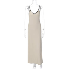 Load image into Gallery viewer, Women Clothing Summer Fashionable Elegant Sexy V neck Midi Strap Dress