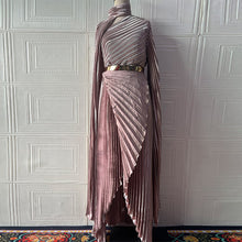 Load image into Gallery viewer, Summer Long Shawl Split Graceful Formal Dress Belt Dress
