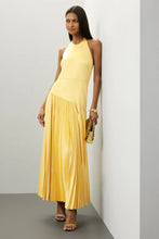 Load image into Gallery viewer, Summer Women Clothing Casual Pleated Cloth Halter Dress