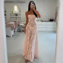 Load image into Gallery viewer, Summer Sexy See through Seaside Holiday Boning Corset Suspender Floral Dress