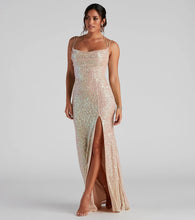 Load image into Gallery viewer, Summer Sequin Women Party Dress Club Sequ Dress Sexy Fishtail
