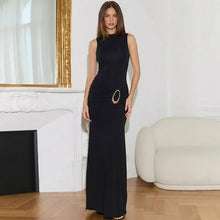 Load image into Gallery viewer, Women Clothing High Waist Twisted Sexy Backless Sheath Dress