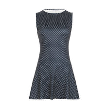 Load image into Gallery viewer, Women Polka Dot Dress Summer Sleeveless Casual Retro Sexy Mini Sleeveless Cinched Short Dress