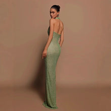 Load image into Gallery viewer, Popular Sexy One Shoulder Sequined Sheath Slim Fit Cocktail Annual Party Party Evening Dress