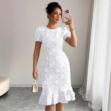 Load image into Gallery viewer, Summer Slim Fit Sheath Knee Length Office Casual All Matching Dress