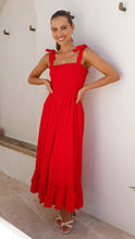 Load image into Gallery viewer, Fresh Sweet Simple Solid Color Sling Dress