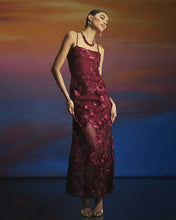 Load image into Gallery viewer, Embroidered Strap Lace up Backless Low Cut Elegant Maxi Dress