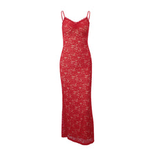 Load image into Gallery viewer, Women Clothing Summer Street Sexy High Class Elegant Hanging Slim Strap Dress