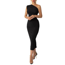 Load image into Gallery viewer, Supply Women Wear One Shoulder Backless Dress