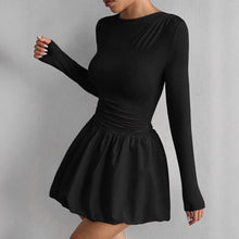 Load image into Gallery viewer, Women Bud Dress Sexy off the Shoulder Solid Color Tube Top Sleeveless
