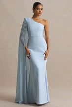 Load image into Gallery viewer, Spring Summer Shoulder Pleated Maxi Dress Holiday Party Women Dress