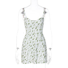 Load image into Gallery viewer, Autumn Winter Small Floral Cami Dress Women Clothing