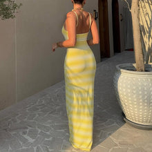 Load image into Gallery viewer, Sexy Holiday Woolen Sheath Maxi Dress Spring