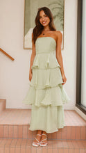 Load image into Gallery viewer, Summer Sexy Tube Top Backless Tiered Dress