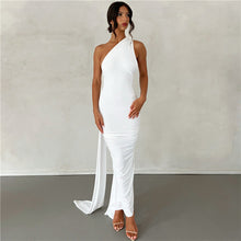 Load image into Gallery viewer, Summer Women Clothing Sexy Backless Halter Sheath Slim Fit Evening Dress Dress for Women