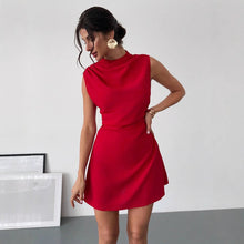 Load image into Gallery viewer, Best Women Clothes Summer Satin Dress Women High Grade Satin Dress