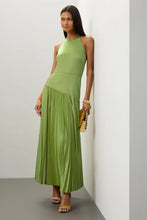 Load image into Gallery viewer, Summer Women Clothing Casual Pleated Cloth Halter Dress